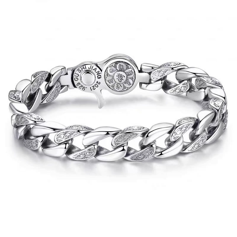 Buddha Stones Tibet Om Mani Padme Hum Double Dorje Vajra Kreativität Armband - image 4