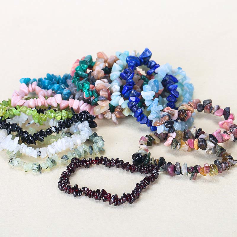 Armband aus natürlich geformtem, unregelmäßig geformtem Kristallstein – wohltuende Wärme - image 28