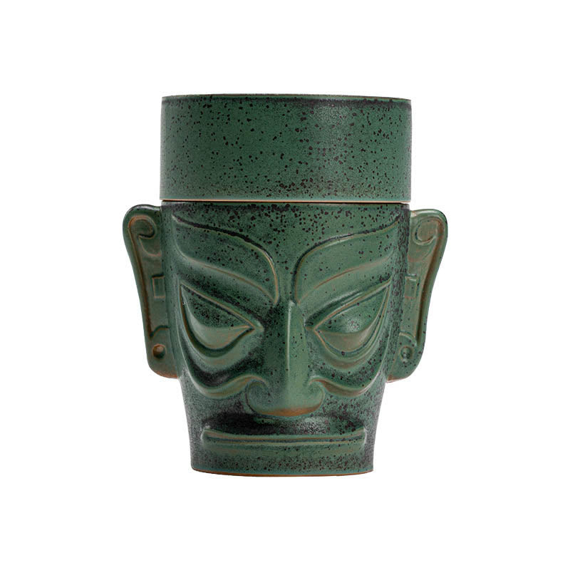 Buddha-Steine, Reliquien aus der Bronzezeit, Sanxingdui-Maske, Drei-Sterne-Hügel, heilender Weihrauchbrenner aus Keramik