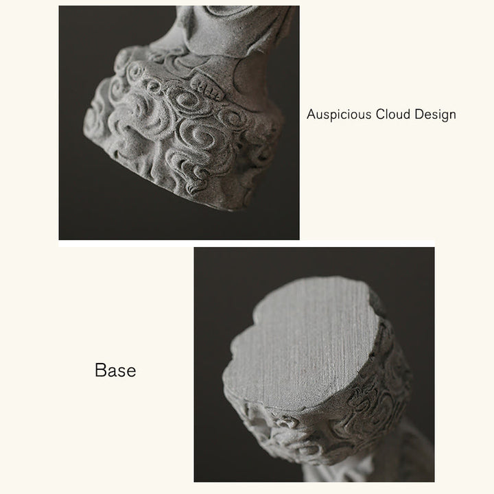 Buddha Stones, Meditation, Buddha, verheißungsvolle Wolken, Design, Gelassenheit, Heimdekoration - image 9