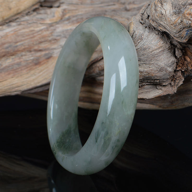 Natürlicher Jade-Glücksheilungs-Armreif - image 3