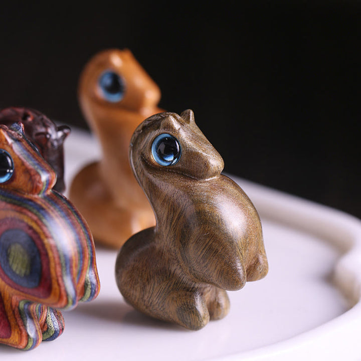 Buddha Stones, kleines Blatt, rotes Sandelholz, grünes Sandelholz, Glücks-Mini-Pferdeschutz-Dekoration - image 6