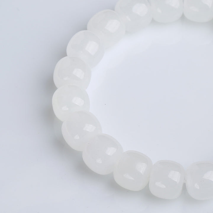 Glückssegen-Armband mit Farbverlauf aus Jade mit Buddha Stonesn - image 13