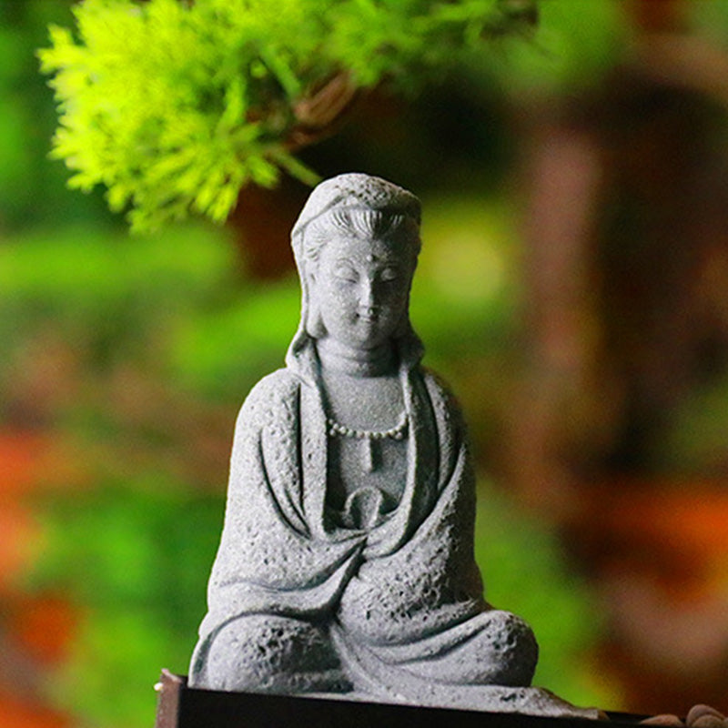 Buddha Stones Avalokitesvara Statue Segen Heimdekoration - image 9