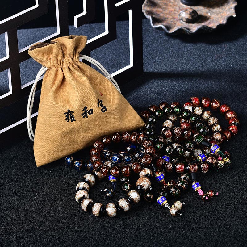 Tibetisches Drachenader-Achat-Heilarmband - image 4