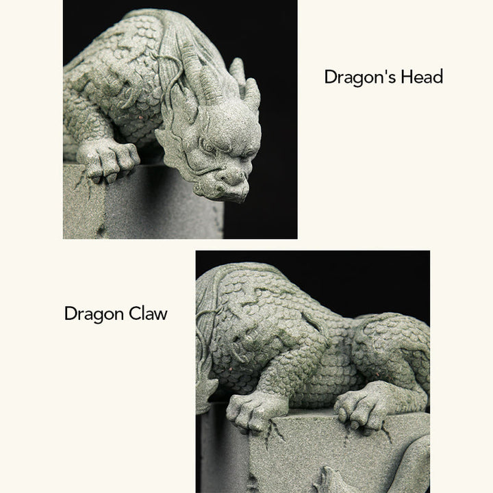 Buddha Stones, Feng Shui, stehend, sitzend, Drache, Erfolg, Glück, Heimdekoration - image 18