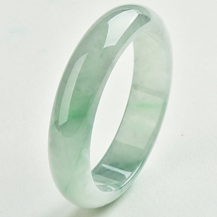 Buddha Stones, natürlicher Jade-Armreif, Wohlstand, Reichtum, Glück - image 3