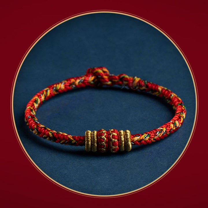 Handgefertigtes Armband aus geflochtenen Buddha Stones aus Tibet – Symbol für Glück und Stärke - image 7