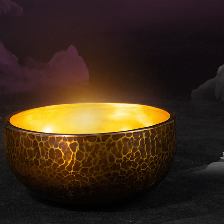 Tibetisches Meditations-Klangschalen-Set, handgefertigt, für Heilung, Yoga und Achtsamkeit - image 12