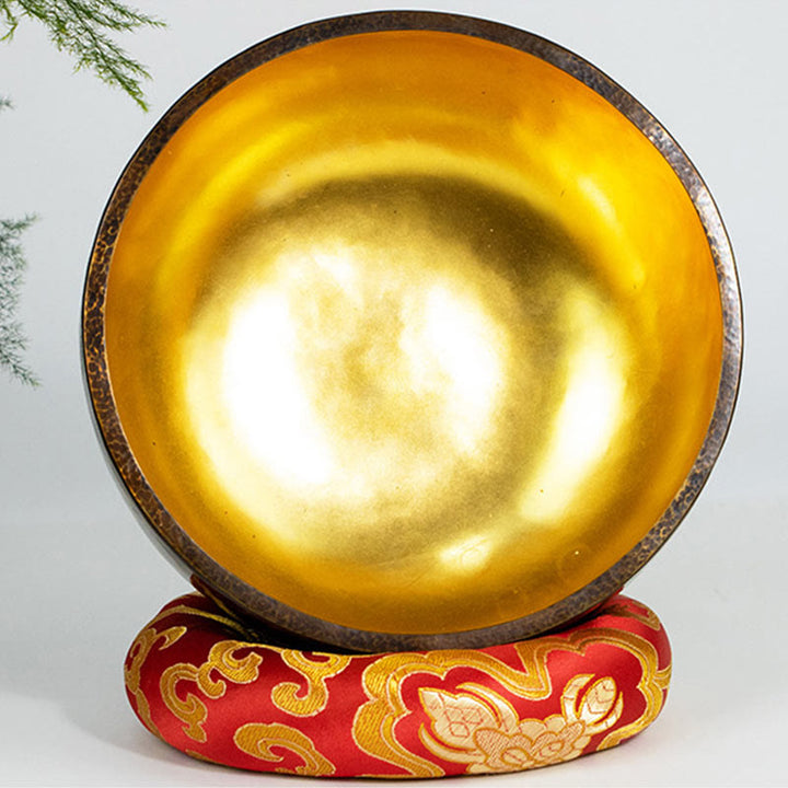 Tibetisches Meditations-Klangschalen-Set, handgefertigt, für Heilung, Yoga und Achtsamkeit - image 5