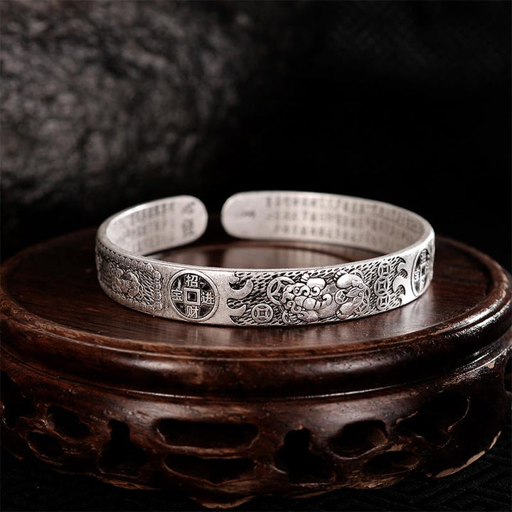 Buddha Stones FengShui Lucky PiXiu Schutz verstellbares Armband - image 2