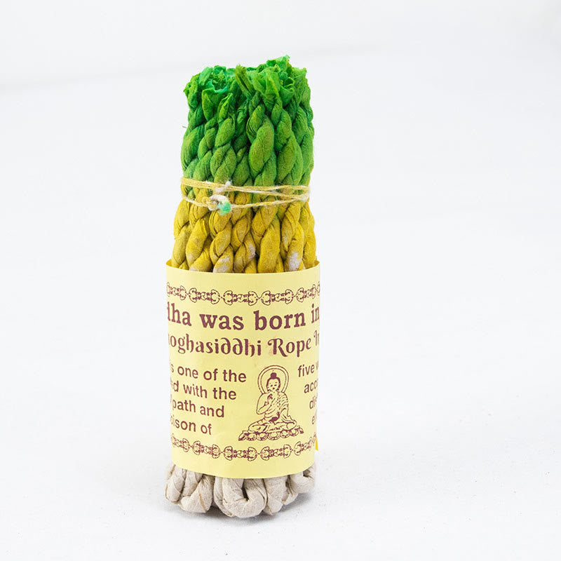 Nepal Rope Weihrauch Purify Healing Meditation Weihrauch - Grüne Räucherstäbchen, 25 Stück (10 cm/Stäbchen) - image 10