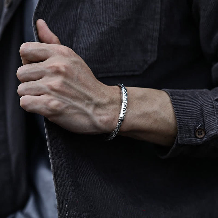 Buddha Stones ​​Wikinger-Stil, gedrehtes Flechtmuster, Kupfer-Bastelarbeit - image 12