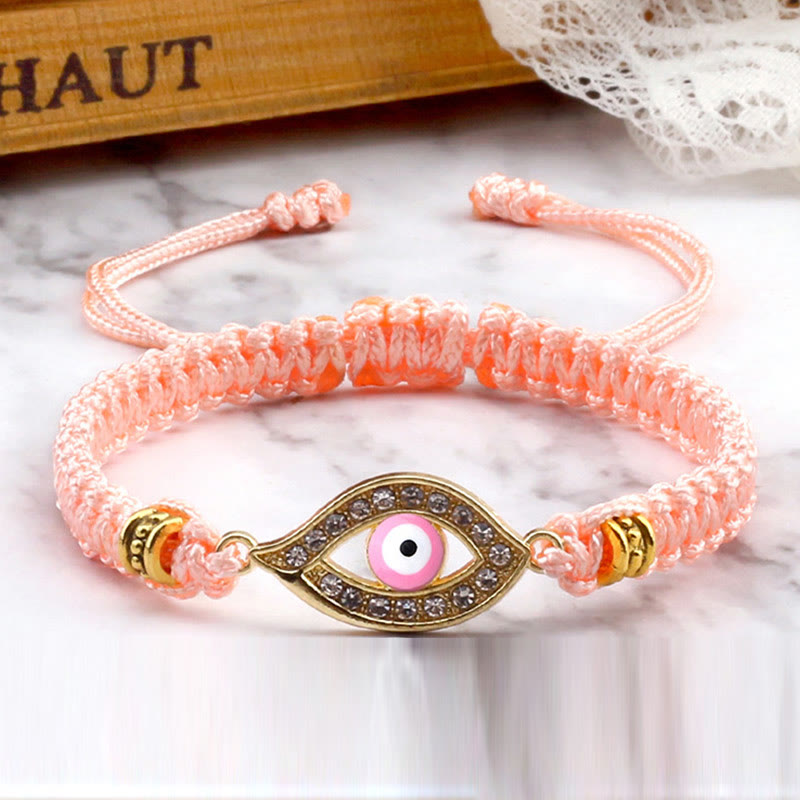 Buddha Stones Evil Eye Keep Away Evil Spirits Schnurarmband