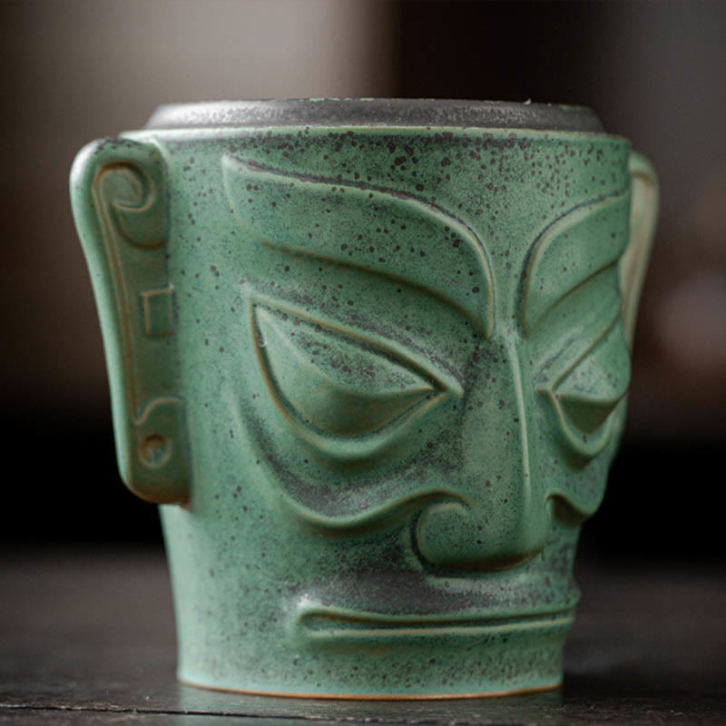 Buddha-Steine, Reliquien aus der Bronzezeit, Sanxingdui-Maske, Drei-Sterne-Hügel, heilender Weihrauchbrenner aus Keramik