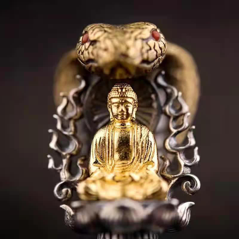Buddha Stones, tibetischer Om Mani Padme Hum Buddha Reichtum Rotation Halskette Vajra Anhänger