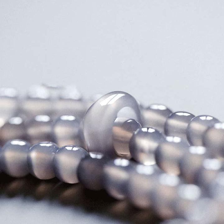 Natürliches Amethyst-Kristall-Meditations-Heilarmband - image 17