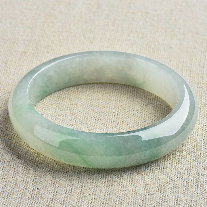 Armreif aus natürlichem Jade, Glück, Heilung, Wohlstand - image 4