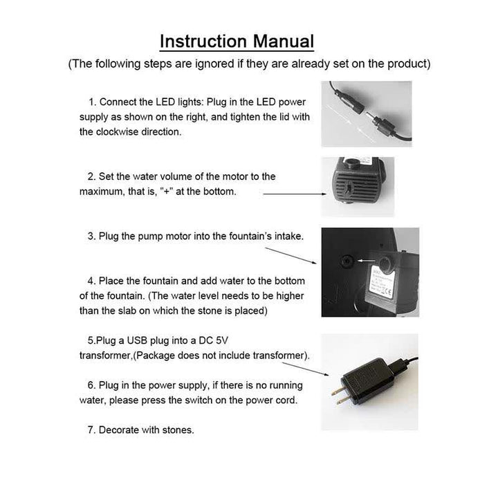 Buddha Stones, Lotusblatt-förmiger Wasserfallbrunnen, Tischornamente mit LED-Licht, Home-Office-Desktop-Dekoration - image 17