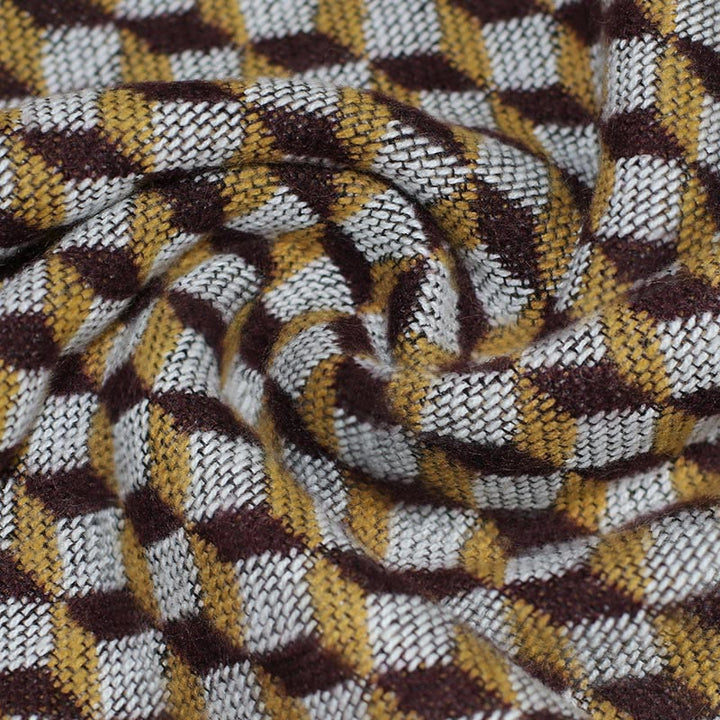 Tibetischer Schal mit Buddha Stonesn, klassisches Muster, Winter, gemütlich, warm, Reiseschal - image 8