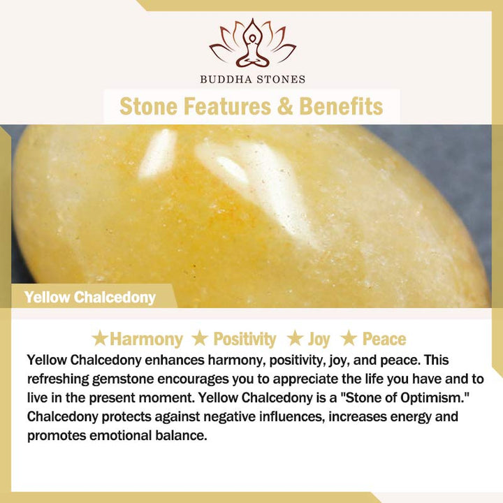 Buddha Stones 925 Sterling Silber Orange Tabby Katze Gelb Chalcedon Positivität Armband - image 8