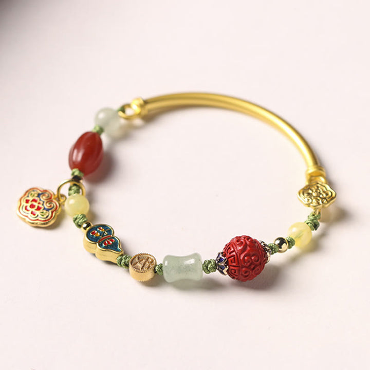 Buddha Stones Tibetisches Glückswolken-Armband für Wohlstand, Glück und Reichtum - image 2