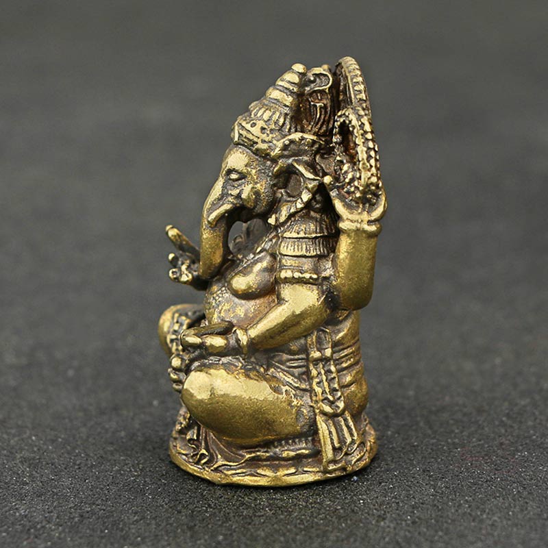 Ganesh Ganpati Elefantenstatue, Reichtum, Heimdekoration - image 3