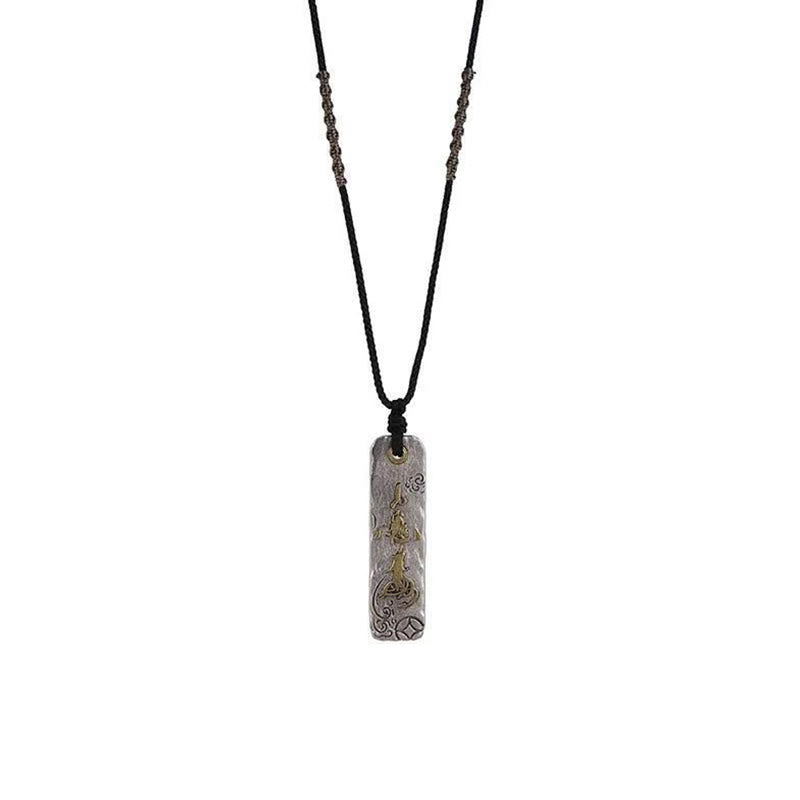 Buddha Stones ​​machen ein Glück, chinesisches Schriftzeichen, Kupfermünze, Reichtum, Halsketten-Anhänger - image 9