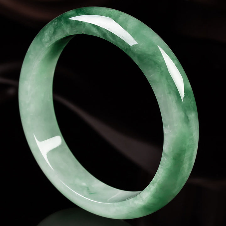 Armreif mit Buddha Stonesn, natürlichem Jade, Glückssegen - image 8