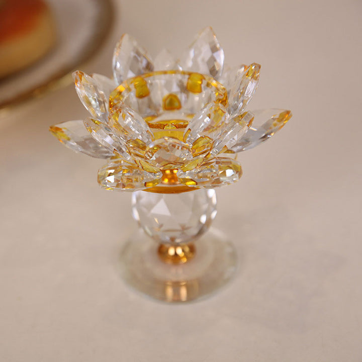 Tibetischer Lotus-Kerzenhalter - image 13