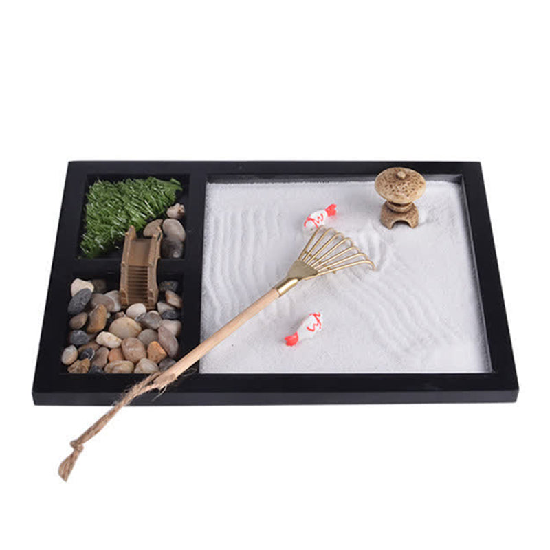 Koi-Fisch, kleine Brücke, ruhige Friedensmeditation, Zen-Gartendekoration - image 10