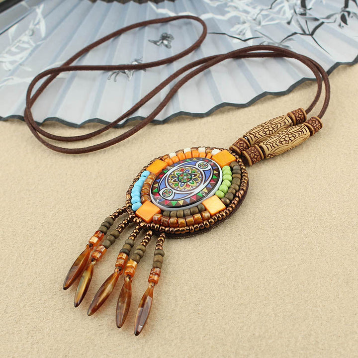 Buddha Stones, Mandala-Muster, Perlen, Kreativität, Halsketten-Anhänger - Mandala - image 4