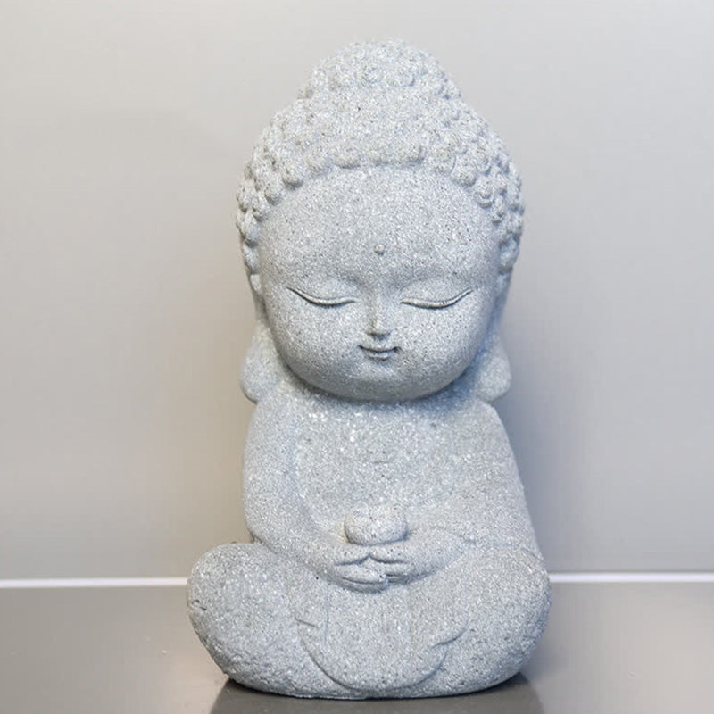 Buddha Stones, Meditation, Buddha-Statue, Mitgefühl, Heimdekoration - 6,5 x 6 x 11 cm - image 9