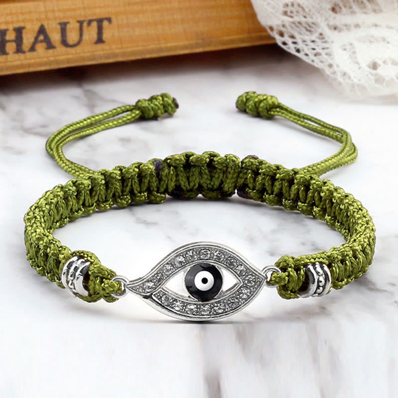 Buddha Stones Evil Eye Keep Away Evil Spirits Schnurarmband