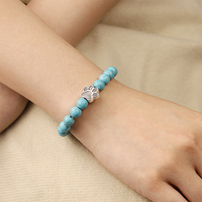 Buddha Stones „Rette einen Hund“-Steinarmband - image 1