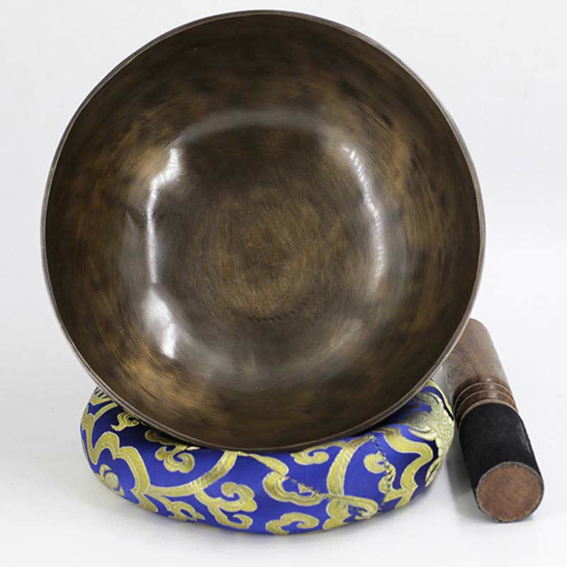 Mond-Regenbogen-Vollmond-Klangschale, handgefertigt für Heilung und Meditation, Klangschalen-Set mit positiver Energie - image 11