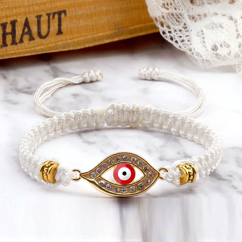 Buddha Stones Evil Eye Keep Away Evil Spirits Schnurarmband