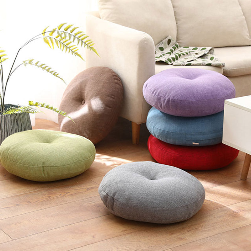 Lotus einfaches Muster Leinen Meditation Sitzkissen Home Wohnzimmer Dekoration - image 1