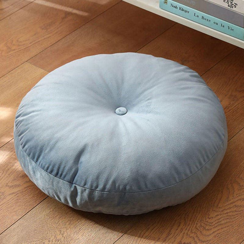Lotus einfaches Muster Leinen Meditation Sitzkissen Home Wohnzimmer Dekoration - Abnehmbar - 40 cm * 10 cm - PowderBlue - image 28