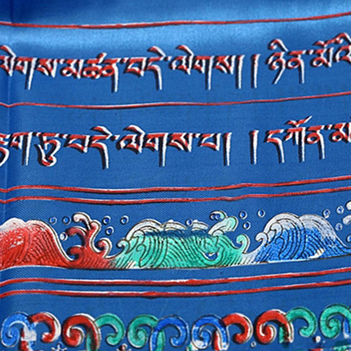 Buddha Stones, tibetischer Glückssegen, 5 Farben, Khata-Dekoration - image 7