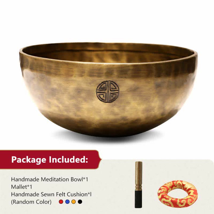 Mond-Regenbogen-Vollmond-Klangschale, handgefertigt für Heilung und Meditation, Klangschalen-Set mit positiver Energie - 5,51 Zoll (14 cm) - image 2