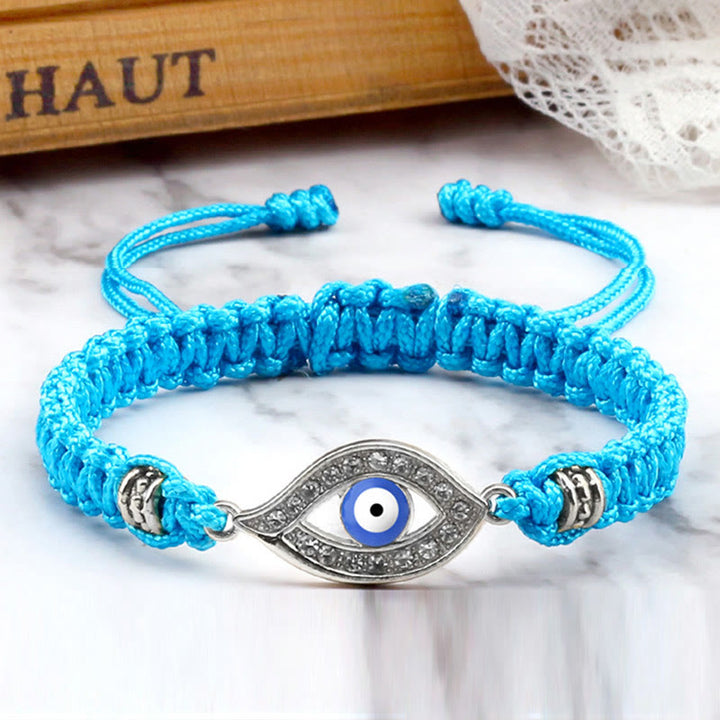 Buddha Stones Evil Eye Keep Away Evil Spirits Schnurarmband