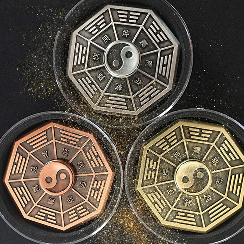 Buddha Stones Fidget Spinner Segen Tai Chi Finger Hand Spinner Dekoration - image 1