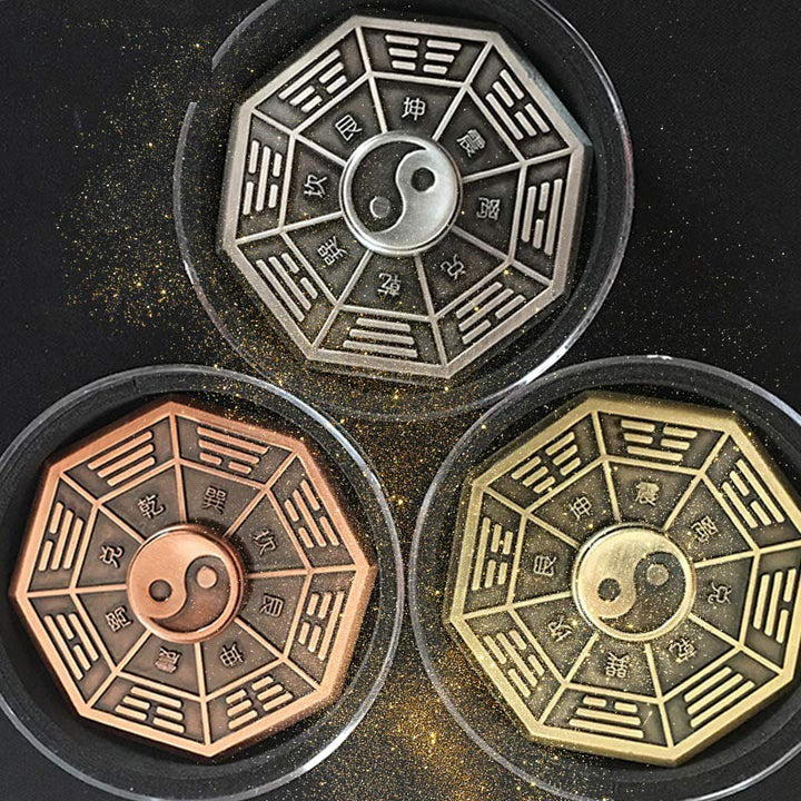 Buddha Stones Fidget Spinner Segen Tai Chi Finger Hand Spinner Dekoration - image 1