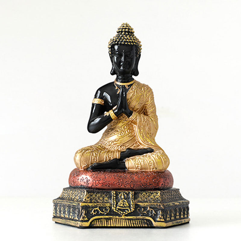 Buddha Stones, Buddha-Statue, Mitgefühl, Kunstharz, Dekoration - Gold - image 12