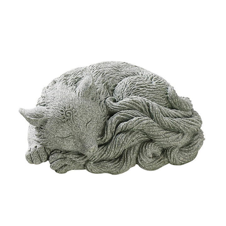 Buddha Stones Kleiner neunschwänziger Fuchs zum Schutz für Zuhause, Tee, Haustier, Dekoration - image 12