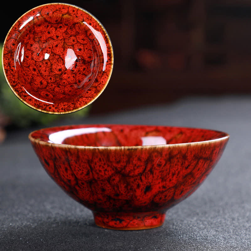 Buddha Stones Bunte Keramik-Teetasse Home Office Teetassen