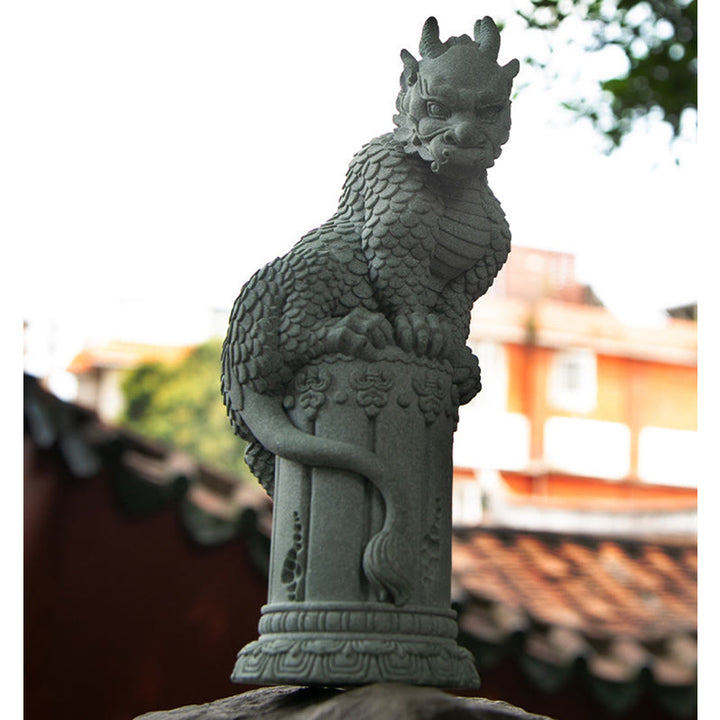 Buddha Stones, Feng Shui, stehend, sitzend, Drache, Erfolg, Glück, Heimdekoration - image 7