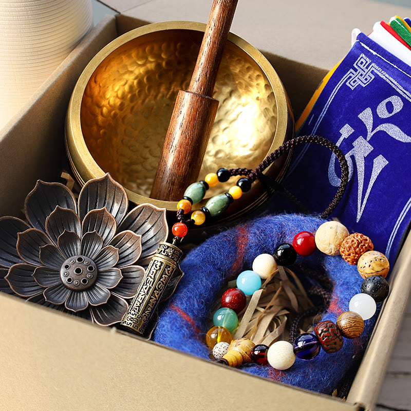 Buddha Stone Tibetan Create a Deeper Spiritual Connection Meditation Geschenkpaket - image 0