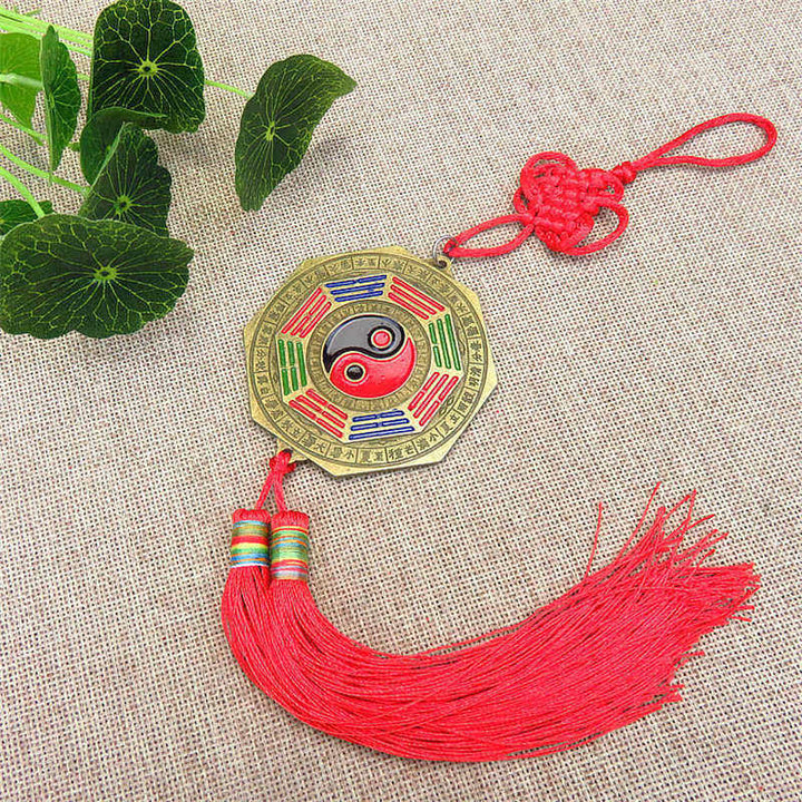 Feng Shui Bagua Karte Chinesischer Knotenharmonie-Energiekartenspiegel - image 15